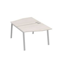 А4 С3 189 ДШ (Дуб шамони/Серый) Рабочая станция каркас TRE столы 2х120 Техно