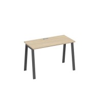 А4 А3 003 ДК (Дуб скандинавский/Антрацит) Стол письменный на металлокаркасе TRE