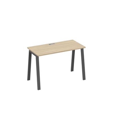 А4 А3 003 ДК (Дуб скандинавский/Антрацит) Стол письменный на металлокаркасе TRE