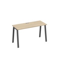 А4 А3 004 ДК (Дуб скандинавский/Антрацит) Стол письменный на металлокаркасе TRE