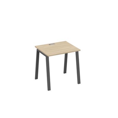 А4 А3 011 ДК (Дуб скандинавский/Антрацит) Стол письменный на металлокаркасе TRE