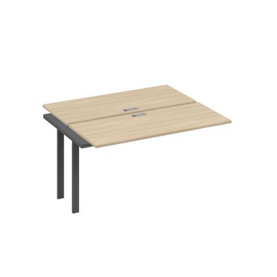 А4 А3 171-1 ДК (Дуб скандинавский/Антрацит) Секция станции на металлокаркасе TRE 2х140