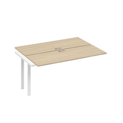 А4 Б3 172-1 ДК (Дуб скандинавский/Белый) Секция станции на металлокаркасе TRE 2х160