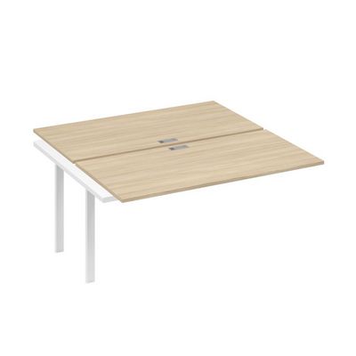 А4 Б3 178-1 ДК (Дуб скандинавский/Белый) Секция станции на металлокаркасе TRE 2х160