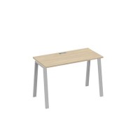А4 С3 003 ДК (Дуб скандинавский/Серый) Стол письменный на металлокаркасе TRE