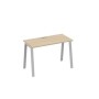 А4 С3 003 ДК (Дуб скандинавский/Серый) Стол письменный на металлокаркасе TRE