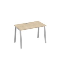 А4 С3 013 ДК (Дуб скандинавский/Серый) Стол письменный на металлокаркасе TRE