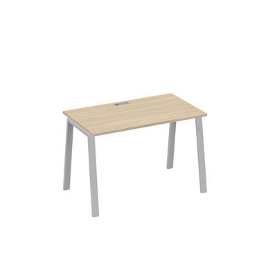 А4 С3 013 ДК (Дуб скандинавский/Серый) Стол письменный на металлокаркасе TRE