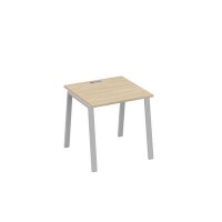 А4 С3 021 ДК (Дуб скандинавский/Серый) Стол письменный на металлокаркасе TRE