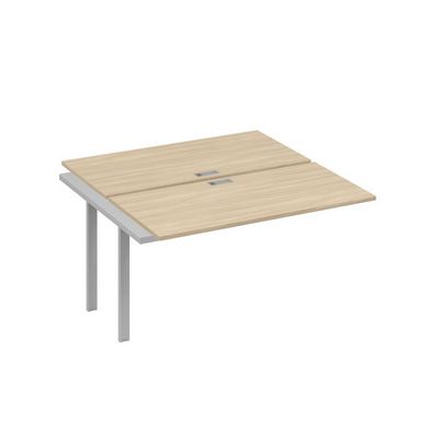 А4 С3 174-1 ДК (Дуб скандинавский/Серый) Секция станции на металлокаркасе TRE 2х140