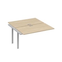 А4 С3 177-1 ДК (Дуб скандинавский/Серый) Секция станции на металлокаркасе TRE 2х140