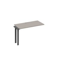 А4 А3 003-1 МП (Мокко премиум/Антрацит) Секция стола 120 рабочей станции на каркасе TRE