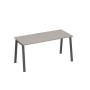 А4 А3 015 МП (Мокко премиум/Антрацит) Стол письменный на металлокаркасе TRE