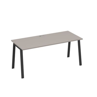 А4 А3 016 МП (Мокко премиум/Антрацит) Стол письменный на металлокаркасе TRE