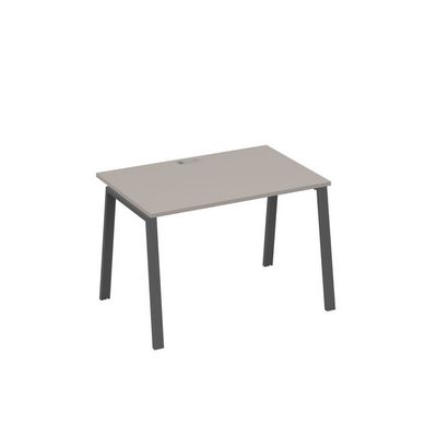 А4 А3 023 МП (Мокко премиум/Антрацит) Стол письменный на металлокаркасе TRE