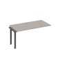 А4 А3 025-1 МП (Мокко премиум/Антрацит) Секция стола 160 рабочей станции на каркасе TRE