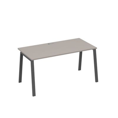 А4 А3 025 МП (Мокко премиум/Антрацит) Стол письменный на металлокаркасе TRE