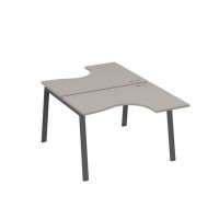 А4 А3 180 МП (Мокко премиум/Антрацит) Рабочая станция опоры TRE столы 2х120 Классика