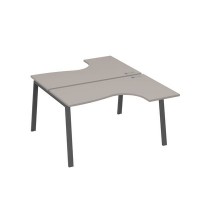 А4 А3 181 МП (Мокко премиум/Антрацит) Рабочая станция опоры TRE столы 2х140 Классика