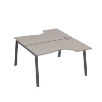 А4 А3 184 МП (Мокко премиум/Антрацит) Рабочая станция опоры TRE столы 2х140 Классика