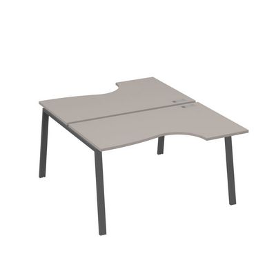 А4 А3 184 МП (Мокко премиум/Антрацит) Рабочая станция опоры TRE столы 2х140 Классика