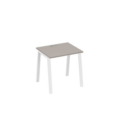 А4 Б3 011 МП (Мокко премиум/Белый) Стол письменный на металлокаркасе TRE