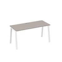 А4 Б3 015 МП (Мокко премиум/Белый) Стол письменный на металлокаркасе TRE