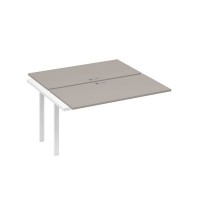 А4 Б3 174-1 МП (Мокко премиум/Белый) Секция станции на металлокаркасе TRE 2х140