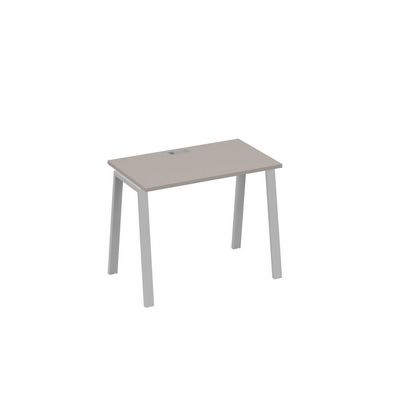 А4 С3 002 МП (Мокко премиум/Серый) Стол письменный на металлокаркасе TRE