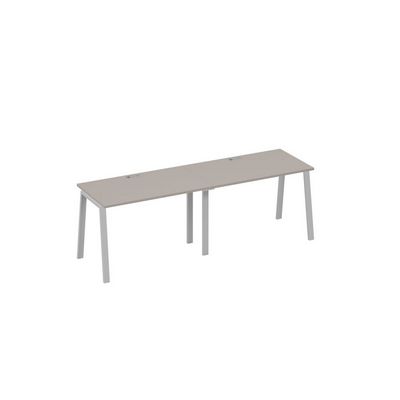 А4 С3 013-2 МП (Мокко премиум/Серый) Рабочая станция 2х120 опоры TRE