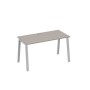 А4 С3 014 МП (Мокко премиум/Серый) Стол письменный на металлокаркасе TRE