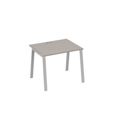 А4 С3 022 МП (Мокко премиум/Серый) Стол письменный на металлокаркасе TRE