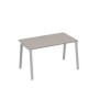 А4 С3 024 МП (Мокко премиум/Серый) Стол письменный на металлокаркасе TRE