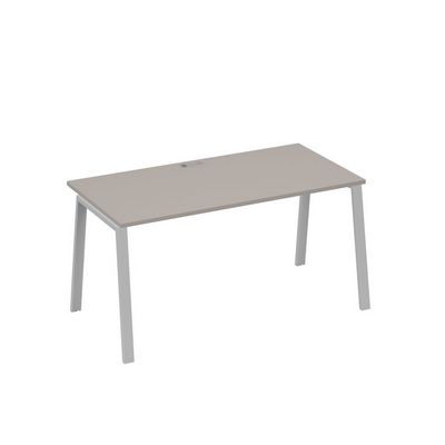 А4 С3 025 МП (Мокко премиум/Серый) Стол письменный на металлокаркасе TRE