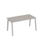 А4 С3 025 МП (Мокко премиум/Серый) Стол письменный на металлокаркасе TRE