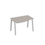 А4 С3 061 МП (Мокко премиум/Серый) Стол эргономичный левый "Техно" на металлокаркасе TRE