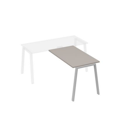 А4 С3 074 МП (Мокко премиум/Серый) Брифинг-приставка с каркасом TRE