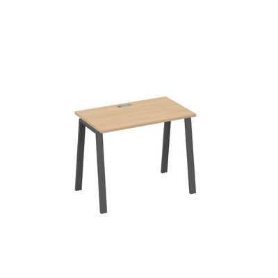 А4 А3 002 НД (Натуральный дуб/Антрацит) Стол письменный на металлокаркасе TRE