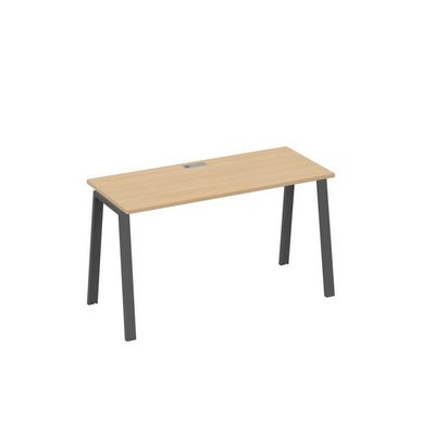 А4 А3 004 НД (Натуральный дуб/Антрацит) Стол письменный на металлокаркасе TRE