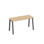 А4 А3 004 НД (Натуральный дуб/Антрацит) Стол письменный на металлокаркасе TRE