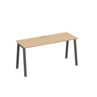 А4 А3 005 НД (Натуральный дуб/Антрацит) Стол письменный на металлокаркасе TRE