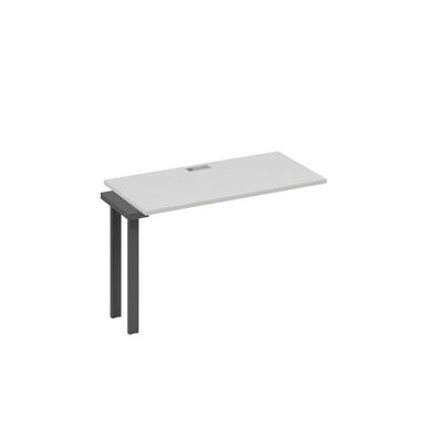 А4 А3 003-1 СЕ (Серый/Антрацит) Секция стола 120 рабочей станции на каркасе TRE