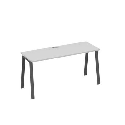 А4 А3 005 СЕ (Серый/Антрацит) Стол письменный на металлокаркасе TRE
