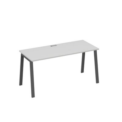 А4 А3 015 СЕ (Серый/Антрацит) Стол письменный на металлокаркасе TRE