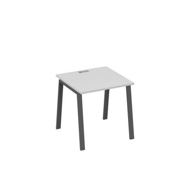 А4 А3 021 СЕ (Серый/Антрацит) Стол письменный на металлокаркасе TRE