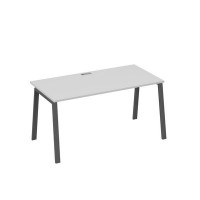 А4 А3 025 СЕ (Серый/Антрацит) Стол письменный на металлокаркасе TRE