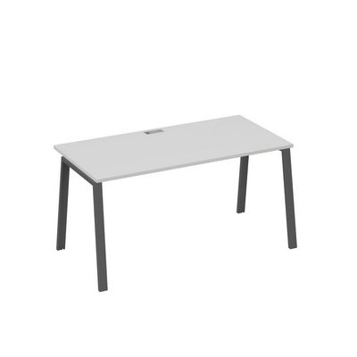 А4 А3 025 СЕ (Серый/Антрацит) Стол письменный на металлокаркасе TRE