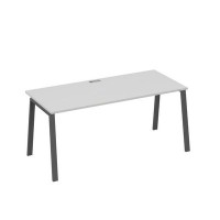 А4 А3 026 СЕ (Серый/Антрацит) Стол письменный на металлокаркасе TRE