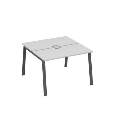 А4 А3 170 СЕ (Серый/Антрацит) Рабочая станция на каркасе TRE столы 2х120