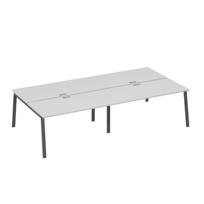 А4 А3 178-2 СЕ (Серый/Антрацит) Рабочая станция металлокаркас TRE 4х160